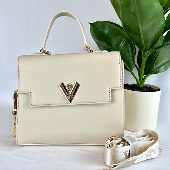 Valentino Orlandi Handbags - Valentino Orlandi Medium Satchel Bag with Adjustable Strap and Wallet